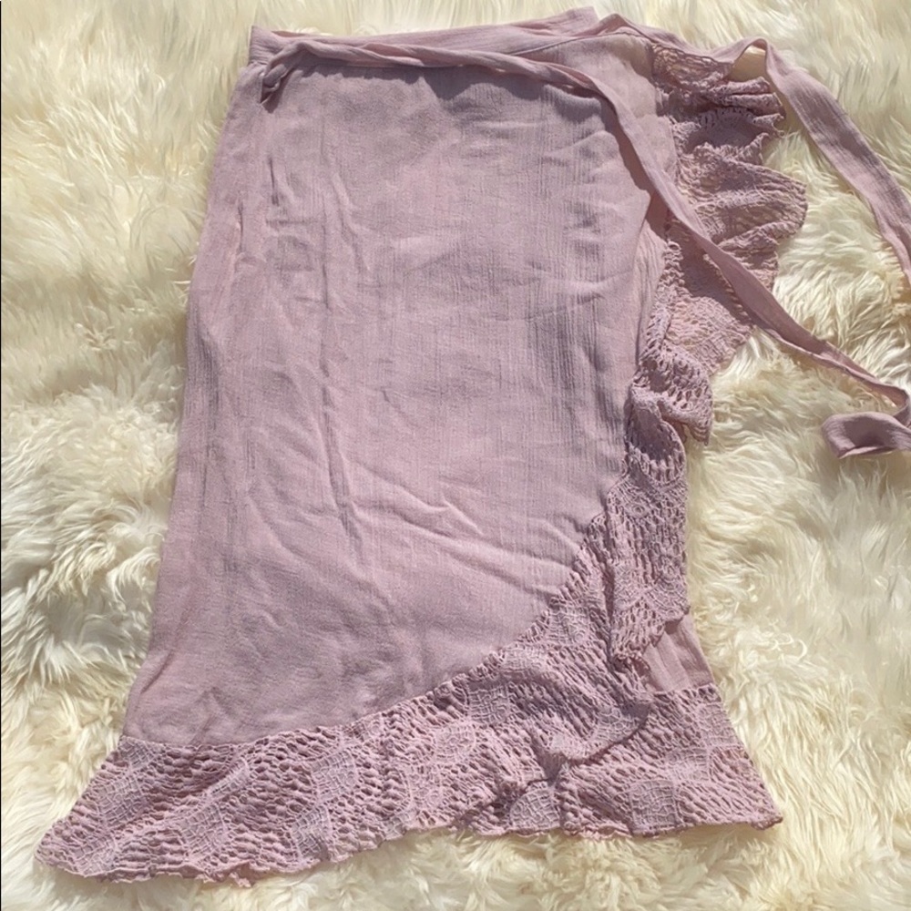 End of Summer Roxanna Skirt in Cashmere Rose - Picture 4 of 8